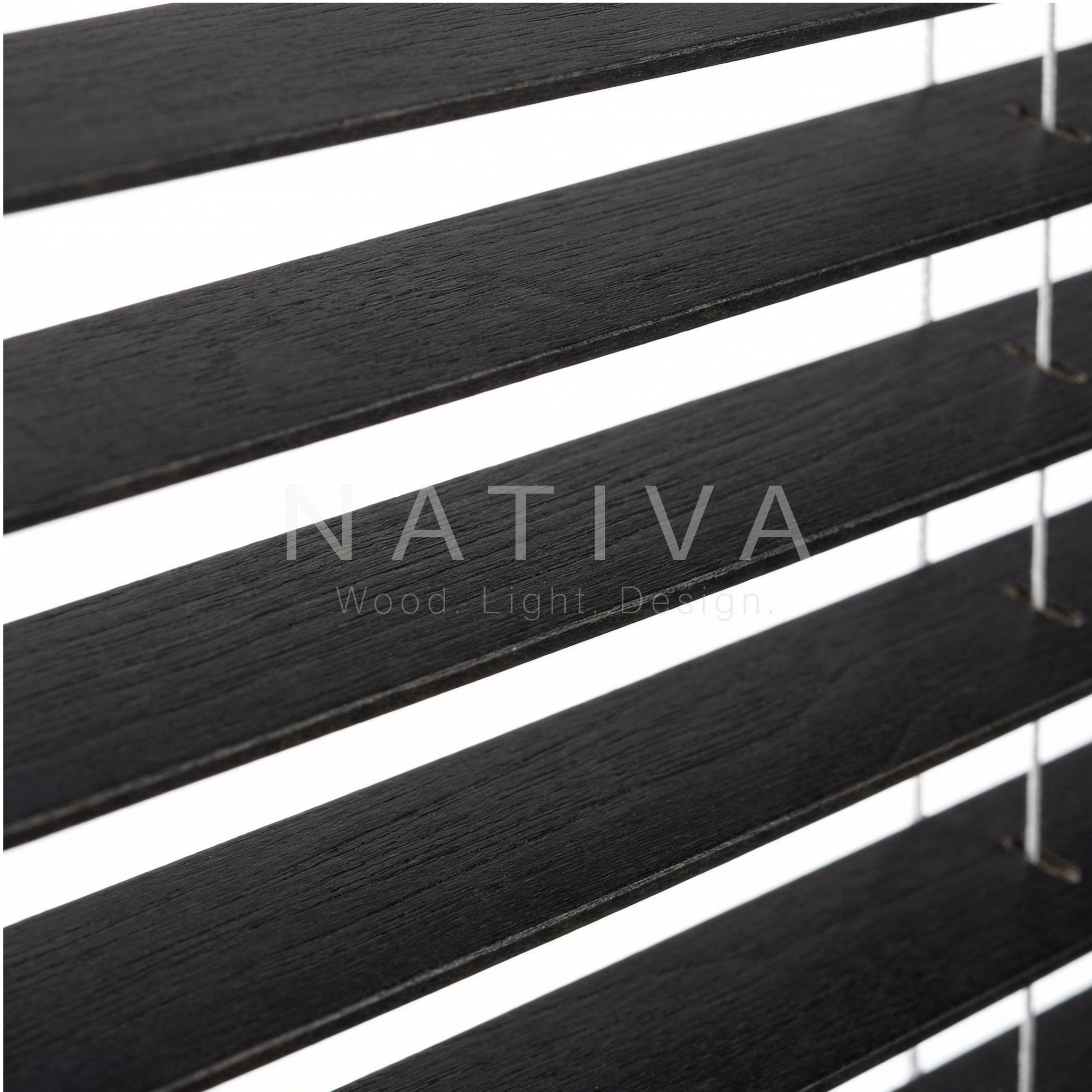 Jaluzea din lemn de tei 25 mm - NATIVA - TEI25NAT - imagine 4